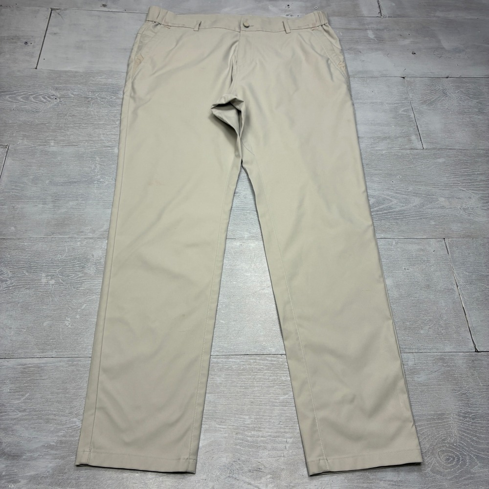 Jack Archer Jetsetter Tech Chino Pants Mens 34x32 Gray Performance Trousers